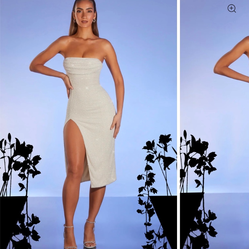 NWT Oh Polly Beaded Dress